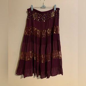 Cache Gypsy Tiered Skirt